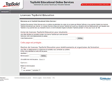 Tablet Screenshot of education.topsolid.fr